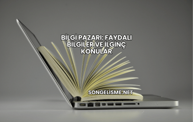 Bilgi Pazarı: Faydalı Bilgiler ve İlginç Konular