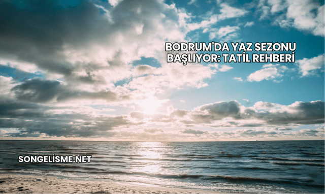 Bodrum'da Yaz Sezonu Başlıyor: Tatil Rehberi