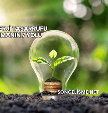 Evde Enerji Tasarrufu Sağlamanın 7 Yolu