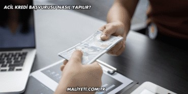 Acil Kredi Başvurusu Nasıl Yapılır?