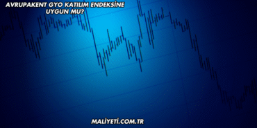 Avrupakent GYO Katılım Endeksine Uygun mu?