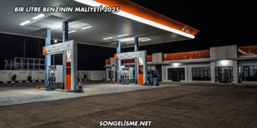 Bir Litre Benzinin Maliyeti 2025