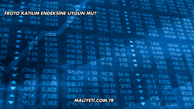 Froto Katılım Endeksine Uygun mu?