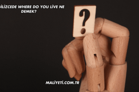 İngilizcede Where Do You Live Ne Demek?