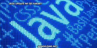Java Update Ne İşe Yarar?