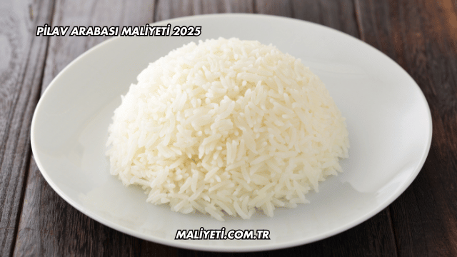 Pilav Arabası Maliyeti 2025