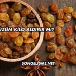 Kuru Üzüm Kilo Aldırır mı?