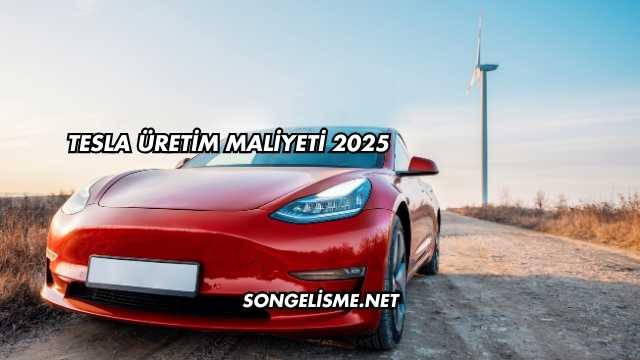 Tesla Üretim Maliyeti 2025